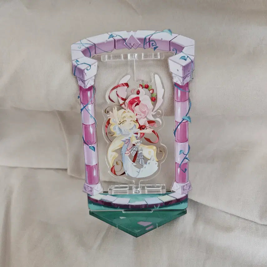 [BUNJANG] Cookie Run Kingdom Pavlova & Sugarfly Cookie Acrylic Stand (Binggeul Binggeul Paradise B Concept) / 쿠키런킹덤 쿠킹덤 비공굿 빙글빙글낙원 B 컨셉 파블로바&슈가플라이 쿠키 아크릴스탠드
