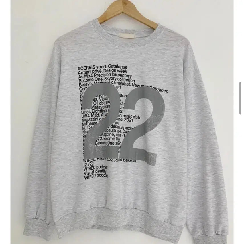[BUNJANG] Love & Pop Twelve Sweatshirt / 러브앤드팝 트웰브 맨투맨