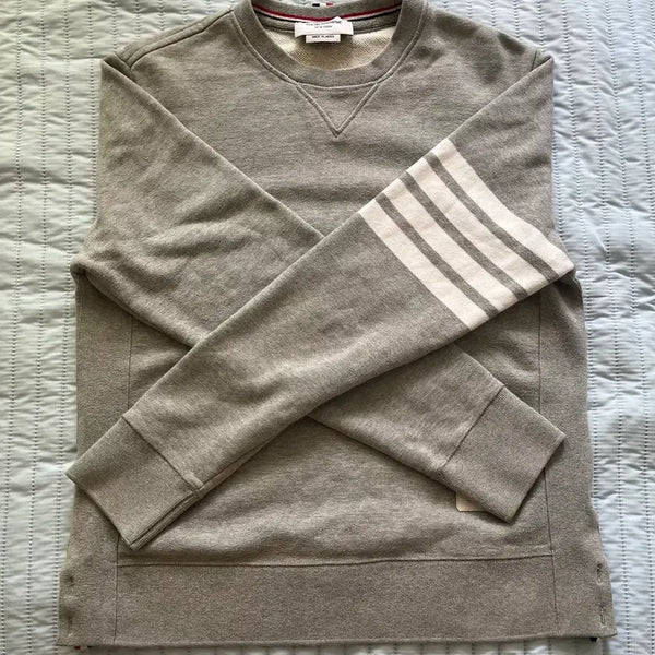 [BUNJANG] Thom Browne 4-Bar Grey Sweatshirt Size 3 / 급처 [정품] 톰브라운 4선 그레이 맨투맨 3사이즈