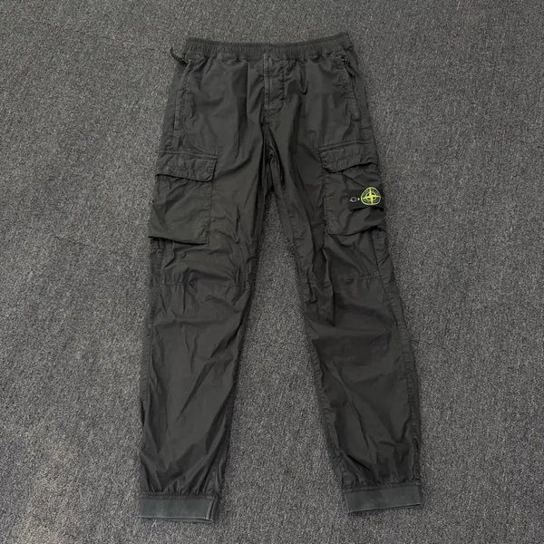 [BUNJANG] Stone Island Logo Patch Jogger Pants / 스톤아일랜드 와펜 조거 팬츠
