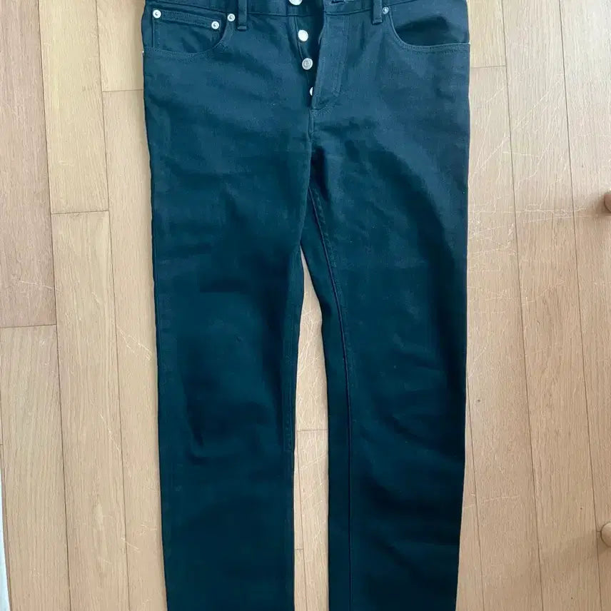 [BUNJANG] A.P.C. Black Denim Slim Fit Pants / APC 블랙 데님