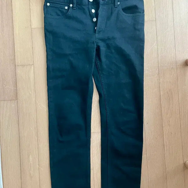 [BUNJANG] A.P.C. Black Denim Slim Fit Pants / APC 블랙 데님