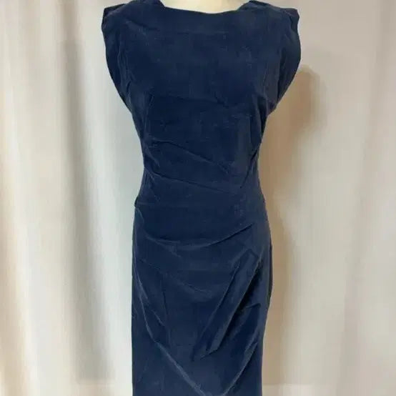[BUNJANG] MICHAA Navy Midi Dress Size 55 / size55 미샤 원피스