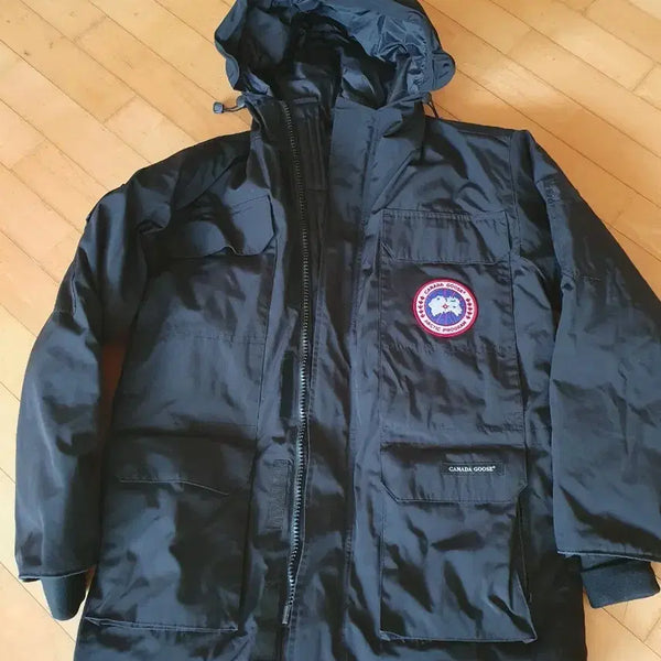 [BUNJANG] Canada Goose Black Down Jacket L / 캐나다구스 블랙 패딩 ㅡL