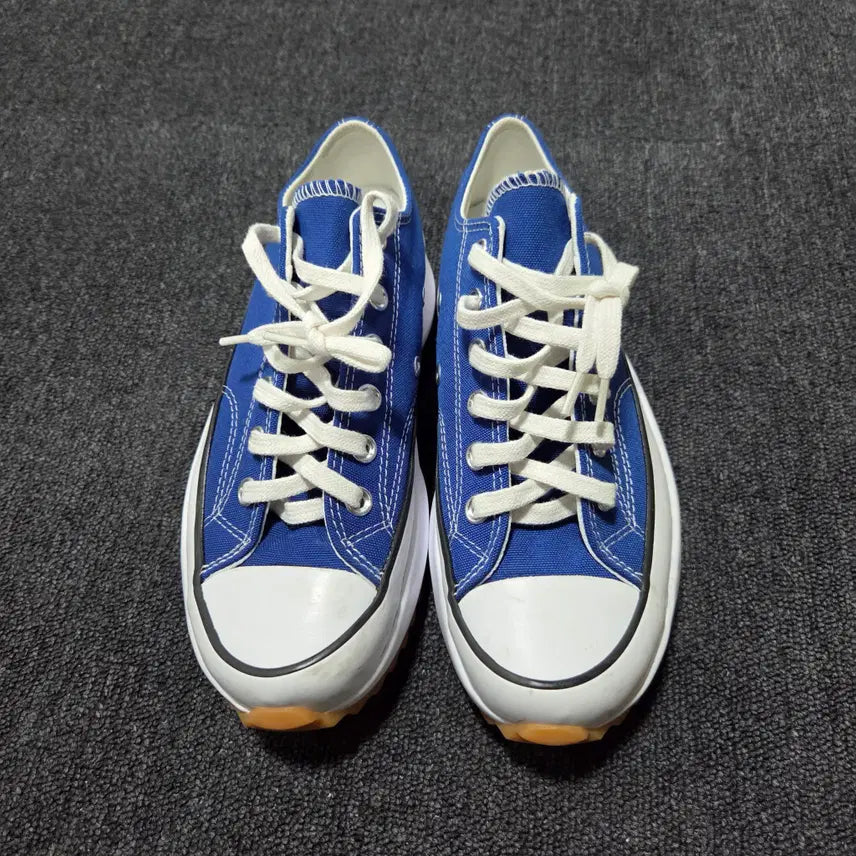 [BUNJANG] Converse Run Star Hike Low Rush Blue Sneakers / 컨버스 런스타 하이크 로우 러쉬 블루 240 26082421