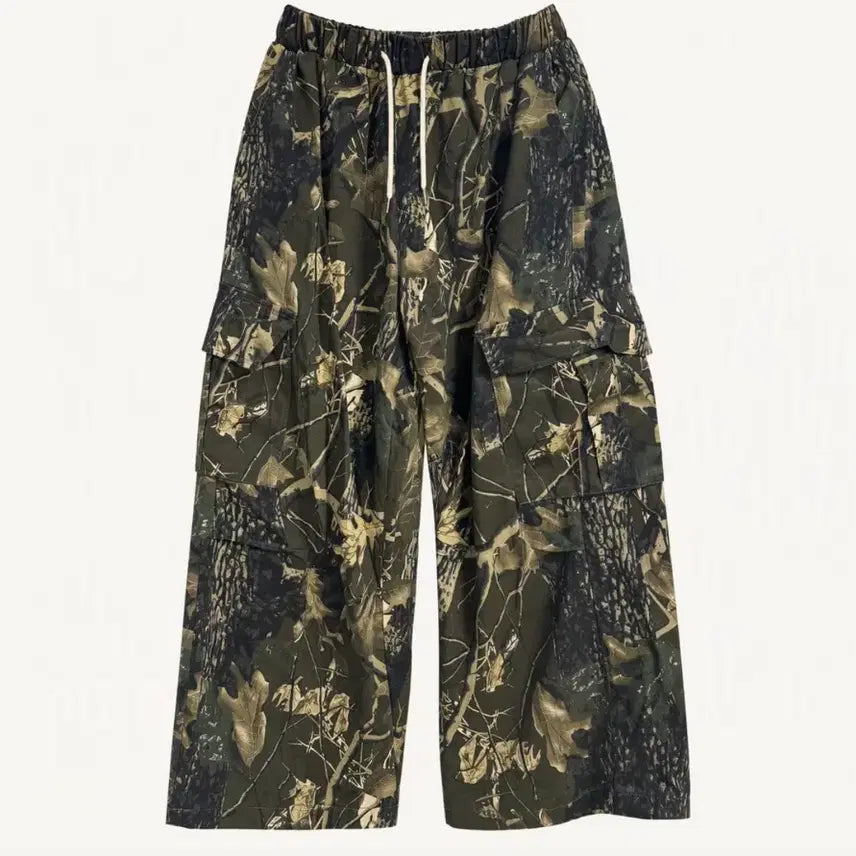 [BUNJANG] Camouflage Cargo Pants (Unisex) / 카모플라쥬 카고 바지(공용)