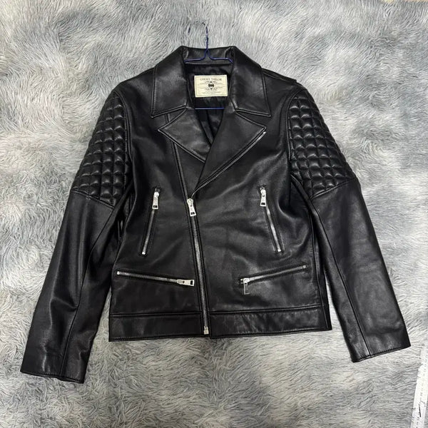 [BUNJANG] Ghost Taylor Lambskin Rider Jacket (Size M) / 고스트테일러 램스킨  라이더자켓 M사이즈