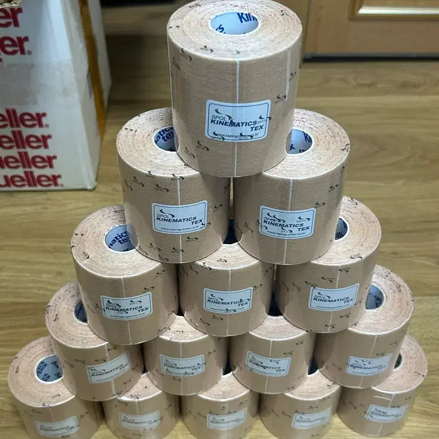 [BUNJANG] Kinesiology Kinesio Tape - 7.5cm / 키네시오 키네시올로지 스폴 키네메틱스 테이프