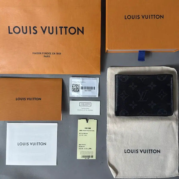 [BUNJANG] Louis Vuitton Eclipse Wallet / [정품] 루이비통 이클립스 반지갑 풀구성