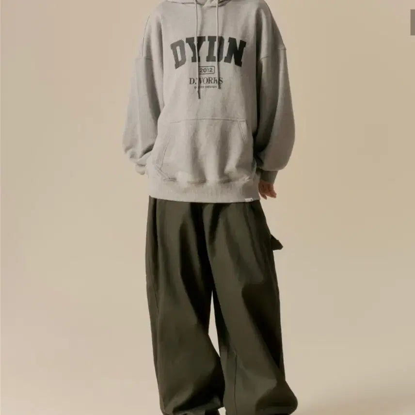 [BUNJANG] Urban Type Balloon Work Pants Khaki / 어반디타입 벌룬 워크 팬츠 카키