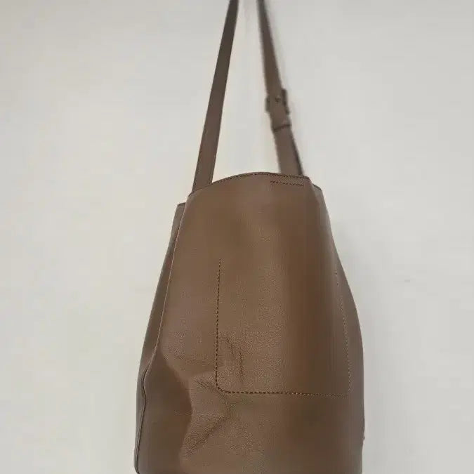 [BUNJANG] DECK (by TIMELESS) Half Bag Brown / 한섬 덱케 하프 브라운백 거의안씀