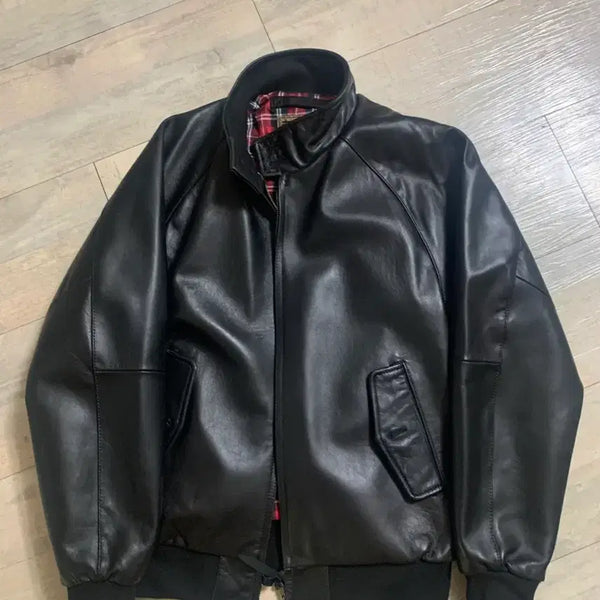 [BUNJANG] Harrington G9 Style Lambskin Jacket / 알리익스프레스 바라쿠타 g9 맛 해링턴 양가죽자켓