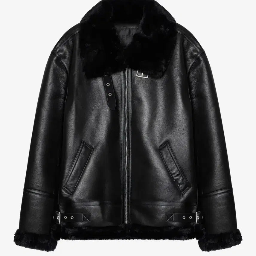 [BUNJANG] Left Seoul Aviator B-3 Mustang Jacket / 레프트서울 에비에이터 B-3 무스탕 자켓