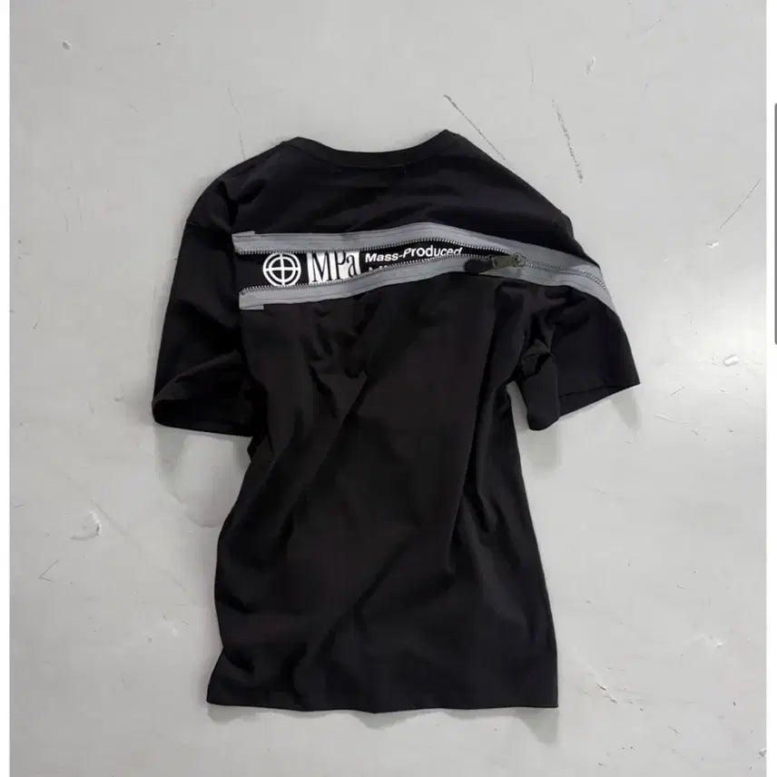 [BUNJANG] MPa ZIP INSTRUMENT T-SHIRT 01 Black M Size / MPa ZIP INSTRUMENT T-SHIRT 01 M SIZE