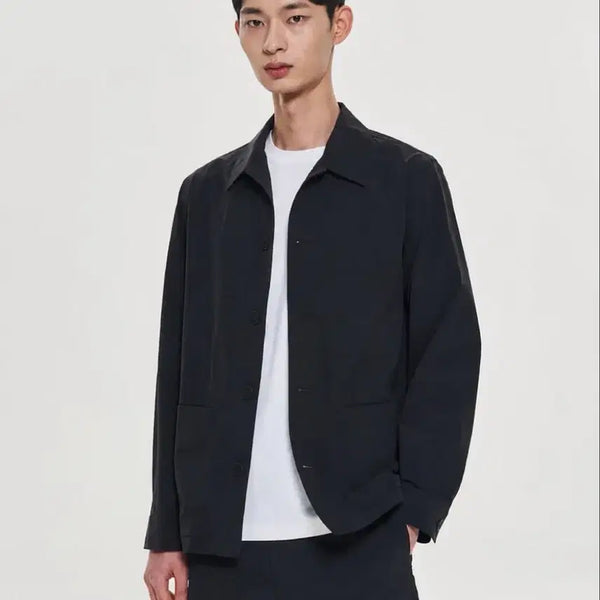 [BUNJANG] Theory Paper Nylon Single Jacket / [M] 띠어리 페이퍼나일론 셀크자켓