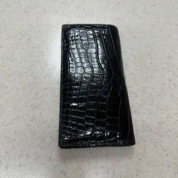 [BUNJANG] Colombo Crocodile Pattern Bi-fold Wallet / 콜롬보