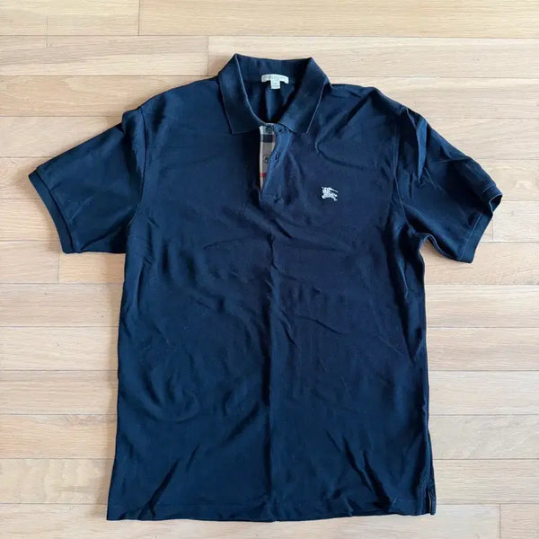 [BUNJANG] Burberry Black Polo Shirt - Size L / 버버리 카라티L