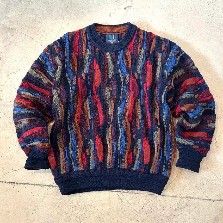 [BUNJANG] LIMNOS Kuzimat Cable Pattern Knit / LIMNOS 림노스 쿠지맛 케이블패턴 니트