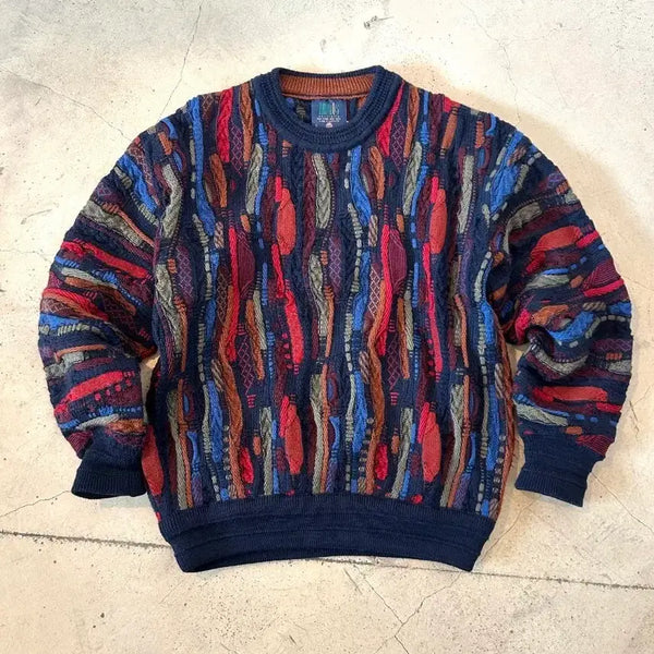 [BUNJANG] LIMNOS Kuzimat Cable Pattern Knit / LIMNOS 림노스 쿠지맛 케이블패턴 니트