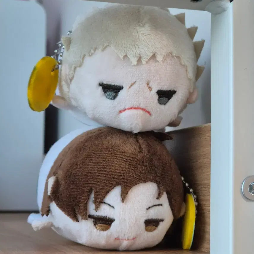 [BUNJANG] Haikyuu!! Mozzmozz Mascot Vol. 2 (Futakuchi & Aone) Bundle Set / 하이큐 모찌모찌 마스코트 모찌마스 2탄 후타쿠치 아오네 일괄
