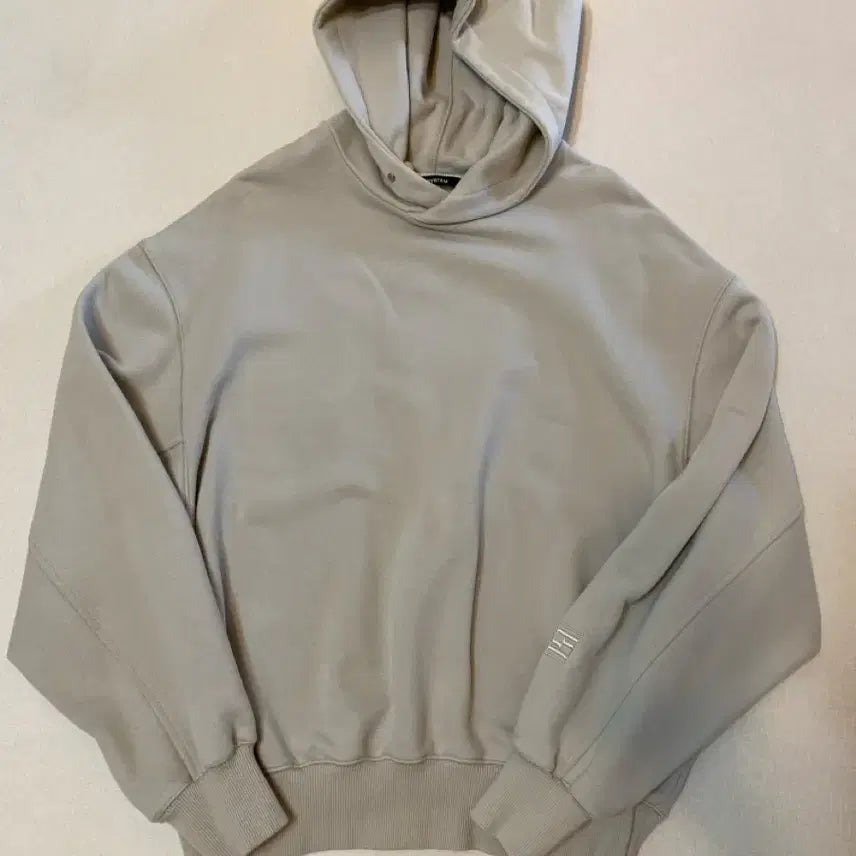 [BUNJANG] System Homme Hooded Sweatshirt Beige Size 95 / 시스템옴므 후드 스웻셔츠