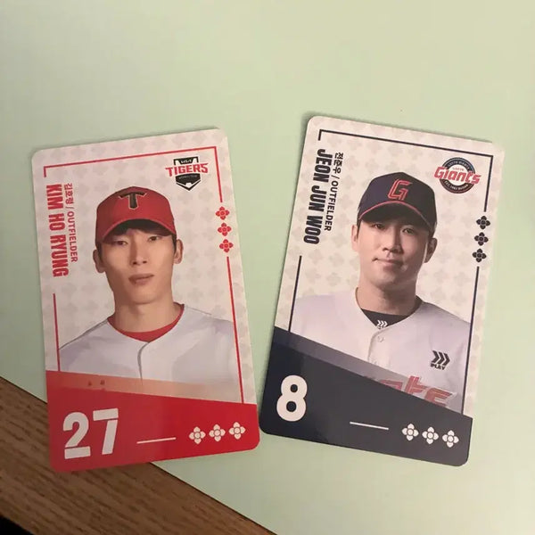 [BUNJANG] KBO Paldo Bibimyeon Photocard / (코드미사용)팔도비빔면 KBO 포토카드