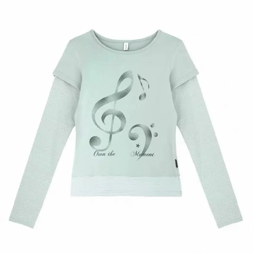 [BUNJANG] Innomood Long Sleeve Layered T-Shirt / innomoood 이노무드 타오바오 티셔츠 긴팔 슬리브 롱슬리브 레이어드