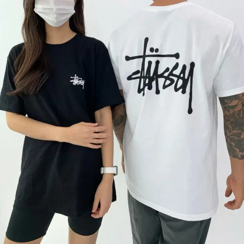 [BUNJANG] Stussy Basic Short Sleeve T-Shirt / S 베이직 반팔 티셔츠