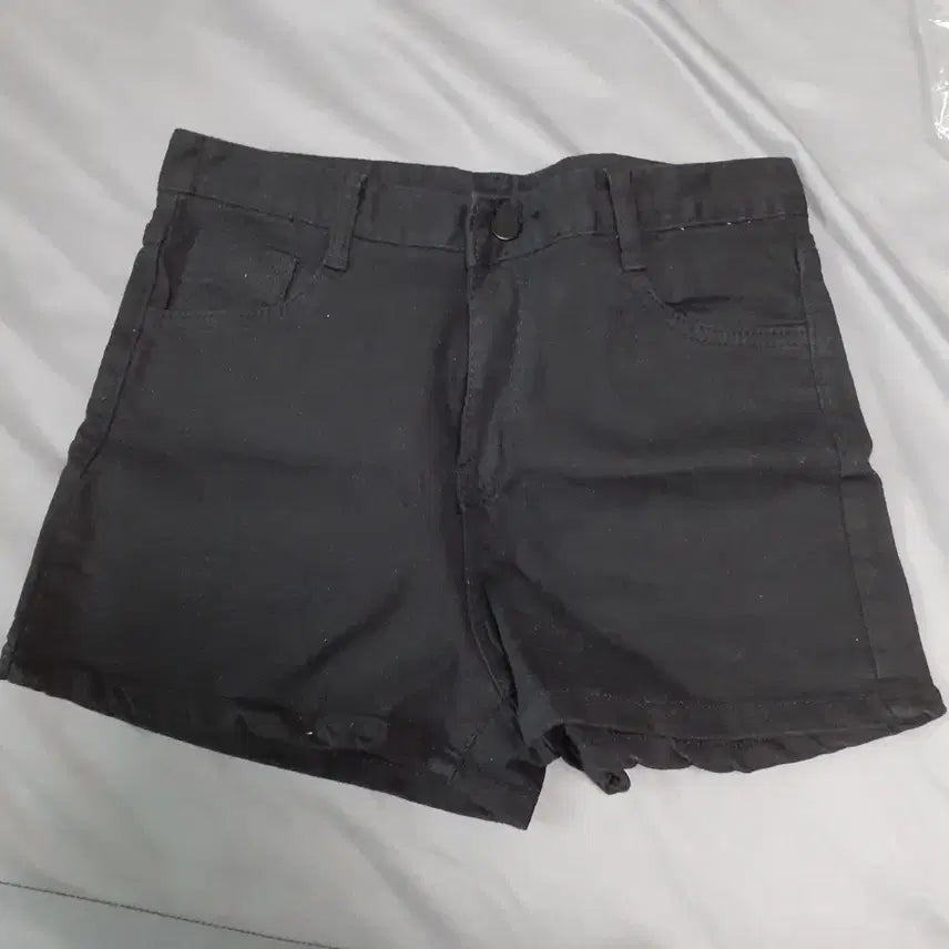 [BUNJANG] Black Denim Shorts L Size / 블랙 데님 숏팬츠 L사이즈 블랙진 반바지