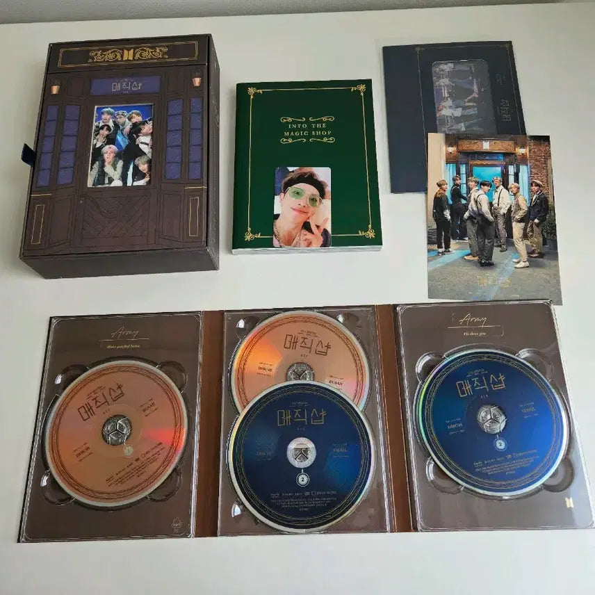 [BUNJANG] BTS Magic Shop DVD RM Photocard / 매직샵 dvd 남준 포카 포함 방탄 bts 디비디