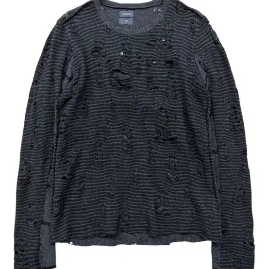 [BUNJANG] Mihara Yasuhiro 17FW Distressed Knit / 미하라 야스히로 17fw 디스트레스드 니트