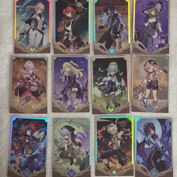 [BUNJANG] Genshin Impact Cafe Ilsungso 24 Card Bundle Set / 원신 카페 일성소 24장 일괄