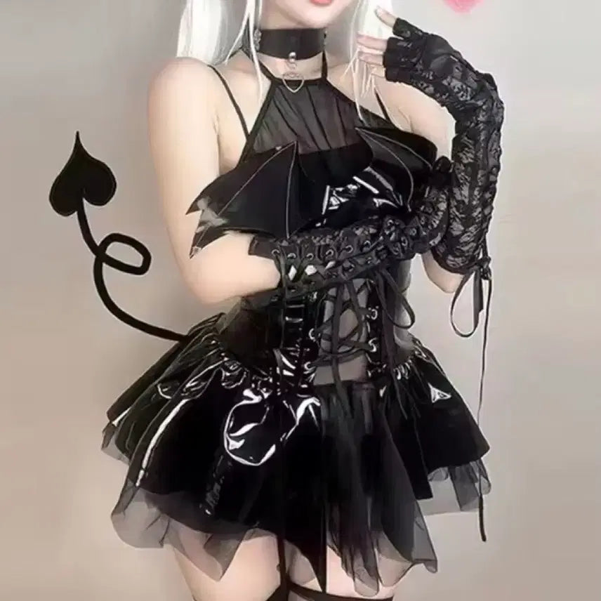 [BUNJANG] Devil Costume Dress / [새상품] 악마 코스튬 원피스