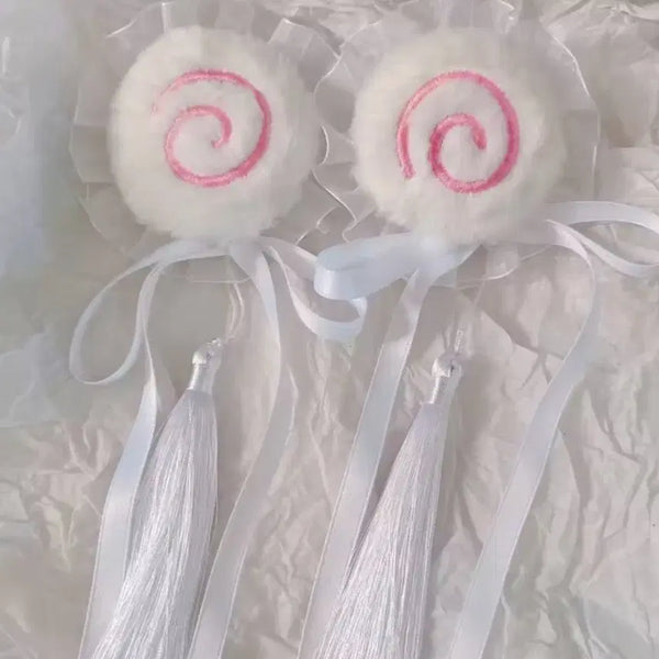 [BUNJANG] Narutomaki Hairpin Set / 나루토마키 머리핀 세트