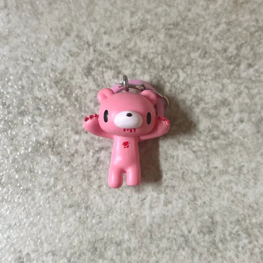 [BUNJANG] Gloomy Bear Gacha Pink Mejirushi Keyring / 글루미베어 가챠 핑크 메지루시 키링 판매