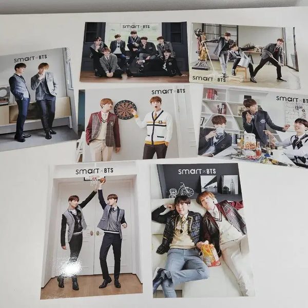 [BUNJANG] BTS Smart Uniform Photocard Set / 방탄 스마트 교복 엽서 세트 bts poca pc
