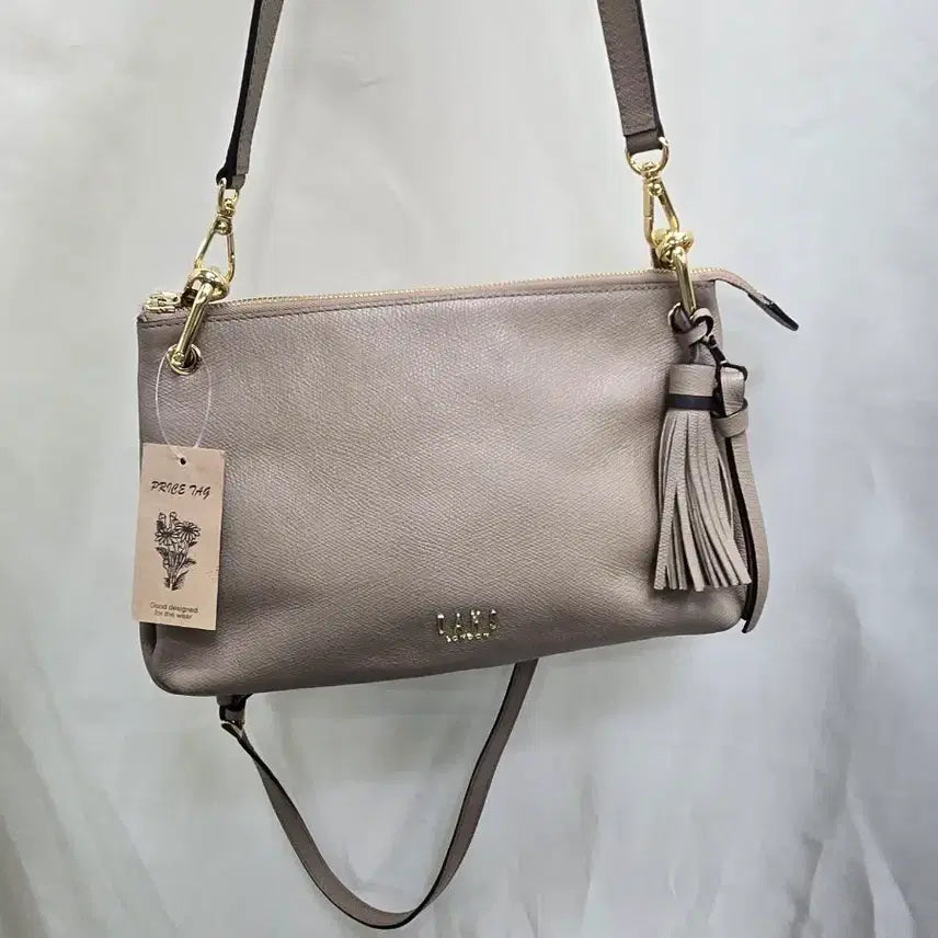 [BUNJANG] Daks Women's Beige Shoulder Bag / 닥스 여성 숄더백 베이지
