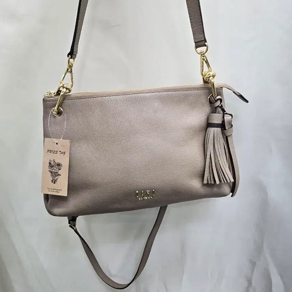 [BUNJANG] Daks Women's Beige Shoulder Bag / 닥스 여성 숄더백 베이지