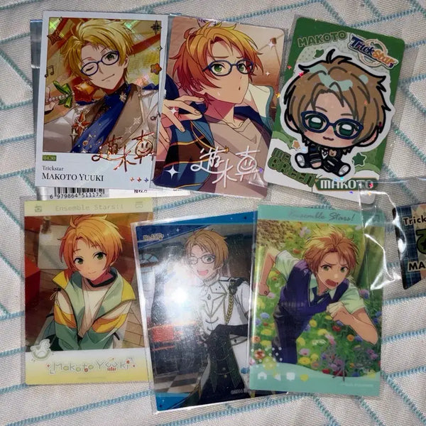 [BUNJANG] Ensemble Stars Trickstar Makoto K-Pop Photocards Bundle Set / 앙스타 앙상블스타즈 트릭스타 마코토 클카 포카 지류 일괄