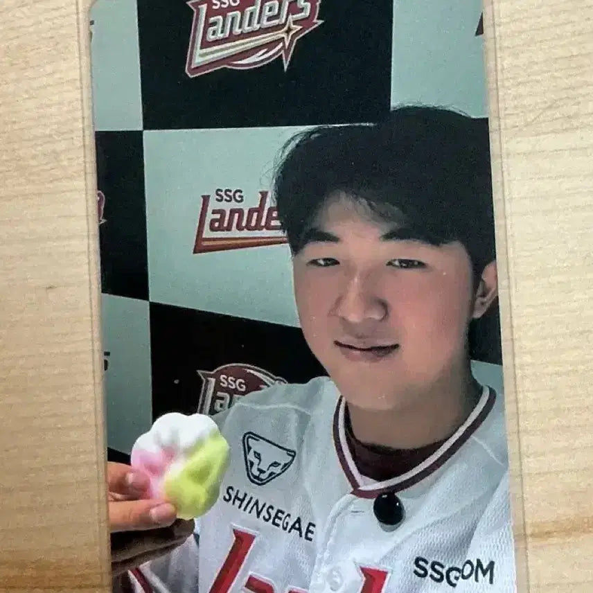 [BUNJANG] SSG Kim Min-jun Photocard / 더그아웃 매거진 ssg 김민준 포토카드