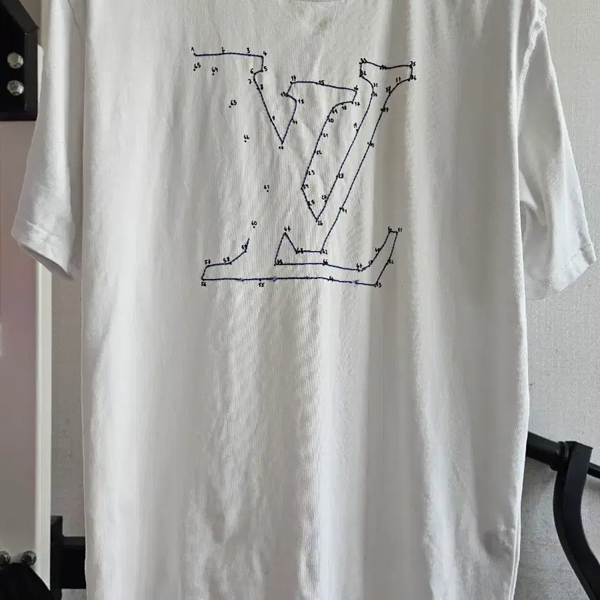 [BUNJANG] Louis Vuitton Short Sleeve T-Shirt White / 루이비통 반팔티 XL