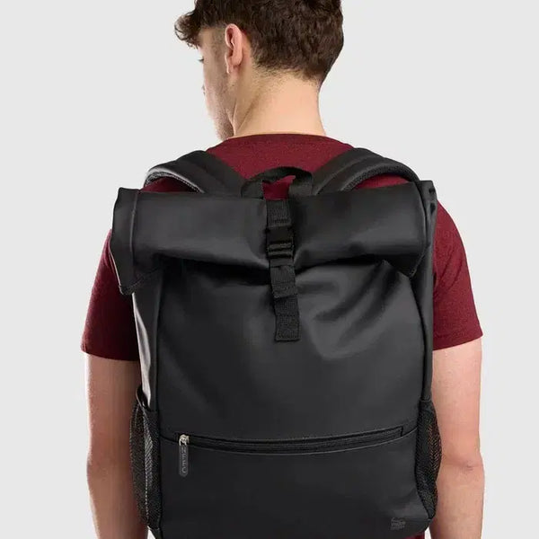 [BUNJANG] Nottingham Forest FC Black Roll-Top Backpack / (미개봉 / 새상품) 노팅엄 포레스트FC 블랙 롤탑 백팩 가방 판매