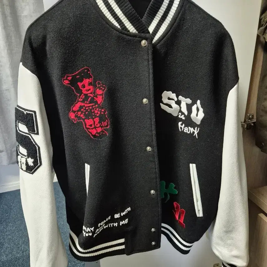 [BUNJANG] STU Varsity Jacket L / STU 헹크 바시티 L