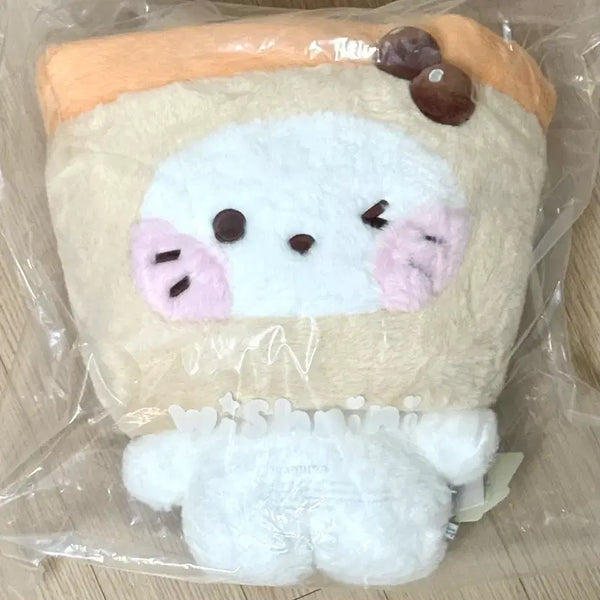 [BUNJANG] NCT WISH Bubble Nyanie Giant Hug Cushion (Sealed, includes Special Photocard) / [원가양도/미개봉/현물/포카포함] NCT WISH 대왕 허그 쿠션 버블냥니 (특전포카 포함)