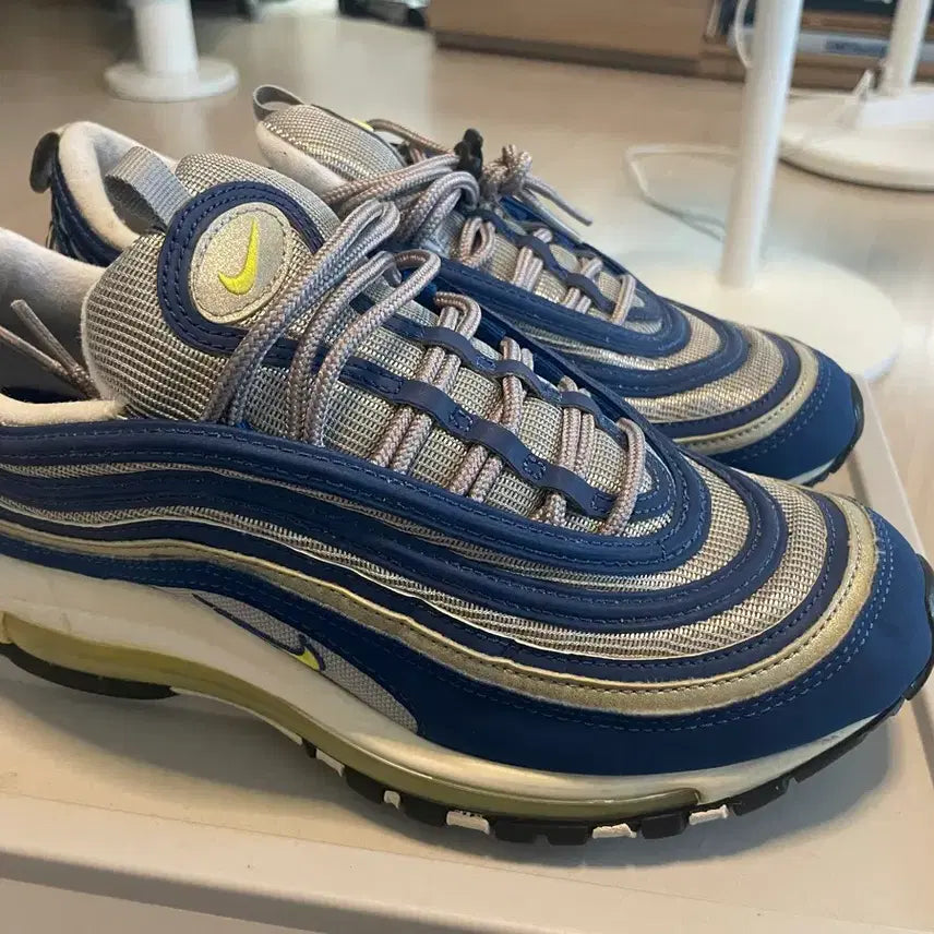 [BUNJANG] Nike Air Max 97 Navy Silver / 나이키 에어맥스 97 파은