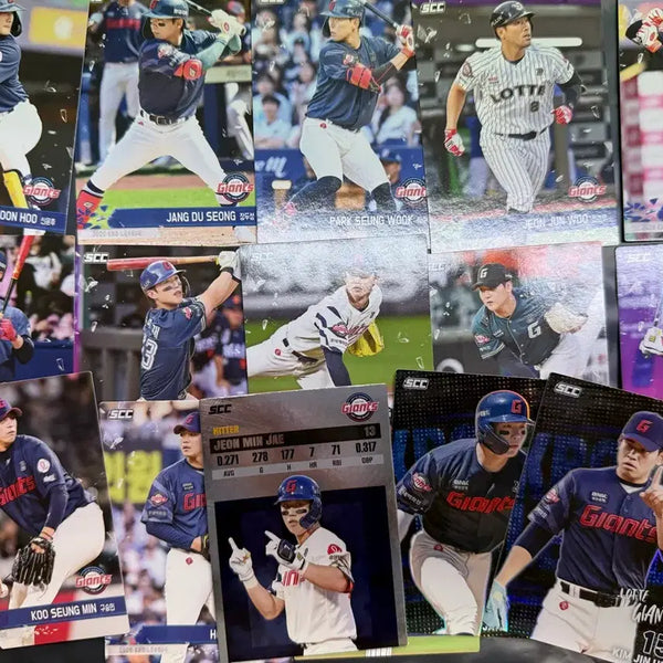 [BUNJANG] Lotte Giants KBO Card Plus Holo Set / 롯데자이언츠 kbo 카드 플러스 홀로포함
