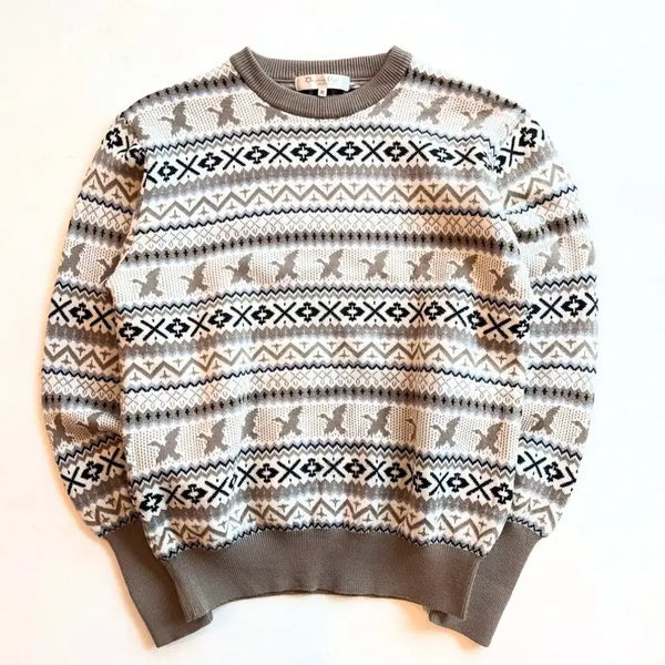 [BUNJANG] Dior Nordic Knit Sweater / 디올 노르딕 니트 스웨터