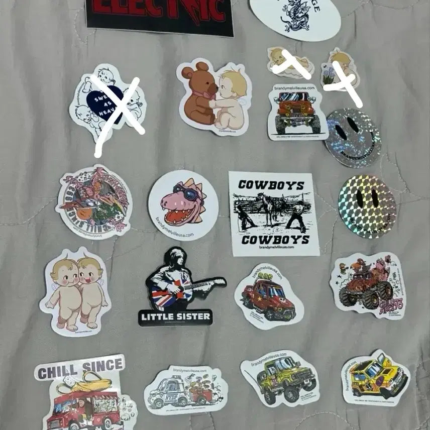 [BUNJANG] Brandy Melville Sticker / 브랜디멜빌 스티커