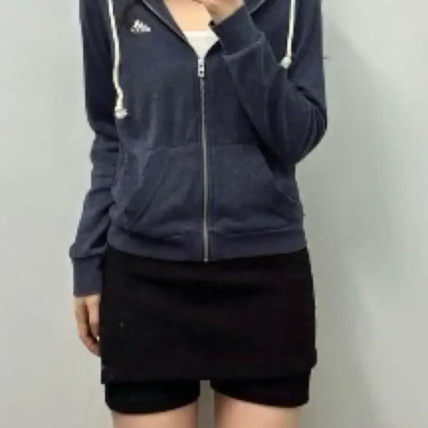 [BUNJANG] Adidas Navy Hoodie Zip-Up / 아디다스 후드집업 네이비