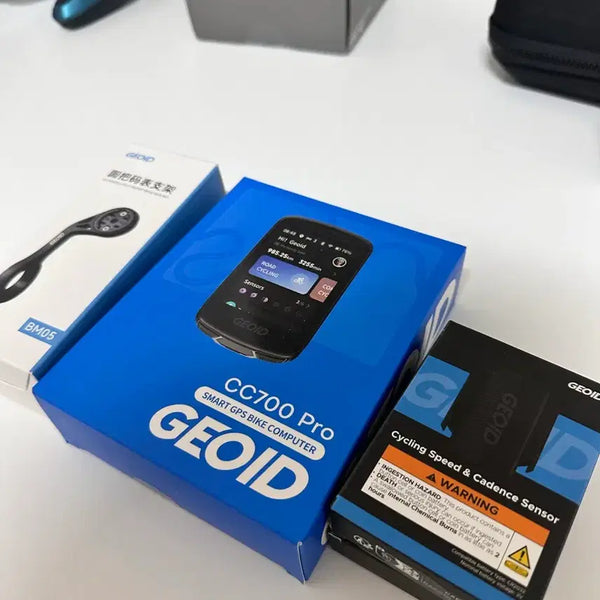 [BUNJANG] GEOID CC700 Pro Smart GPS Bicycle Computer Speed/Cadence Sensor Set / GEOID CC700 Pro 스마트 GPS 자전거 컴퓨터 속도/케이던스 센서 세트